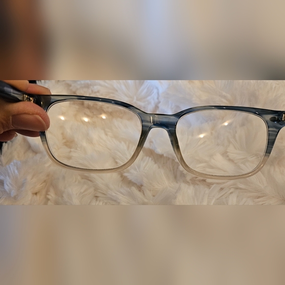 Ray-Ban Blue And Clear Womens Eyeglasses - Picture 5 of 6